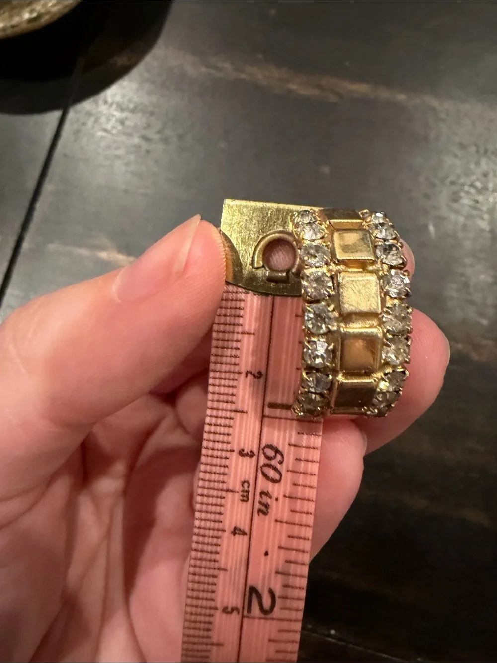 Amerique gold clip on earrings